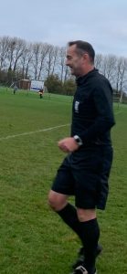 Darren refereeing on November 20th 2021