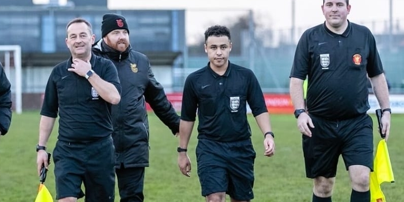 The Referees world Podcast: Officials from left to right: Darren Cullum, Ben Powell, Rob McDonald